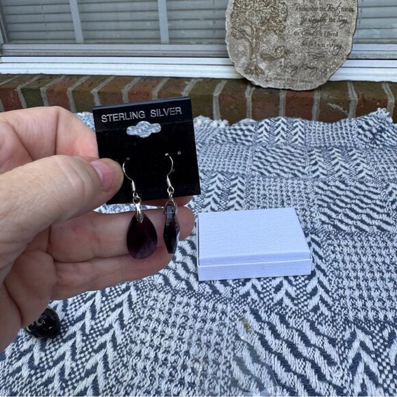 Handmade 925 Elegant Teardrop Earrings - Picture 7 of 10